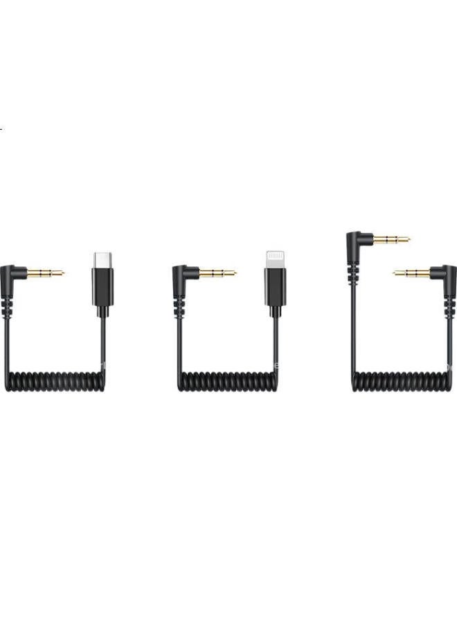 Win Potential Yingqian Microphone Adapter Cable For Rode/Dji/Boya/Momax, Trs Audio Cable For Connecting Microphone To Mirrorless Camera, 3.5Mm To 3.5Mm Audio Cable - Image 3
