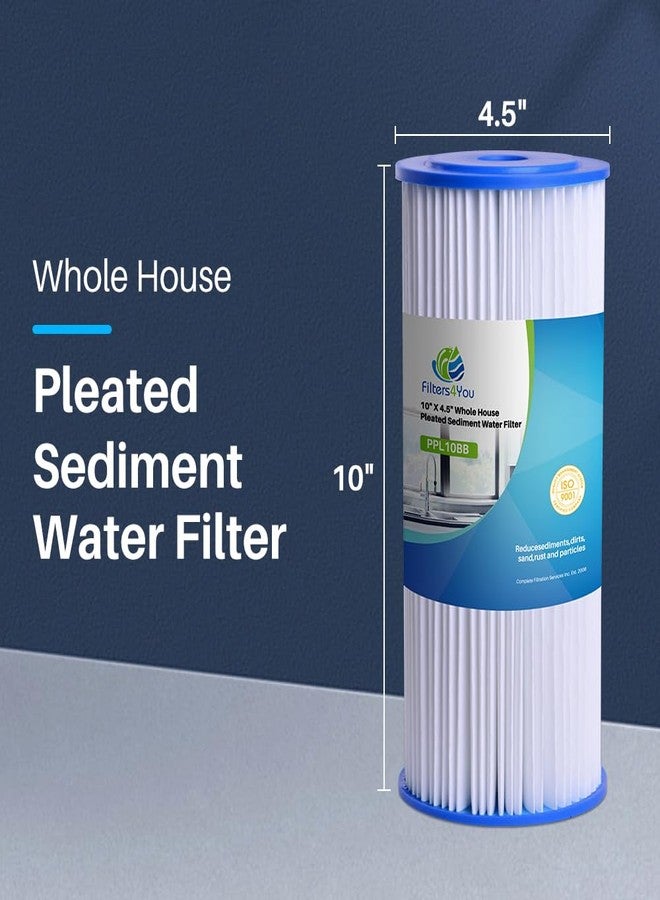 CFS - Pleated Water Filter Cartridges Compatible with American Plumber W30PEHD, W50PEHD, FXHSC, GXWH40L, GXWH35F, W10-PR, R50-BBSA - Replacement Water Filter Cartridge (2 Pack- Pleated Filter) - Image 2