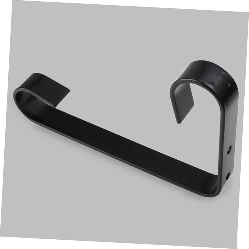 2Pcs Iron Wall Hooks For Hanging Plants Lanterns Planter Hanger Bracket Wall Mounted Black Garden Decor - Image 3