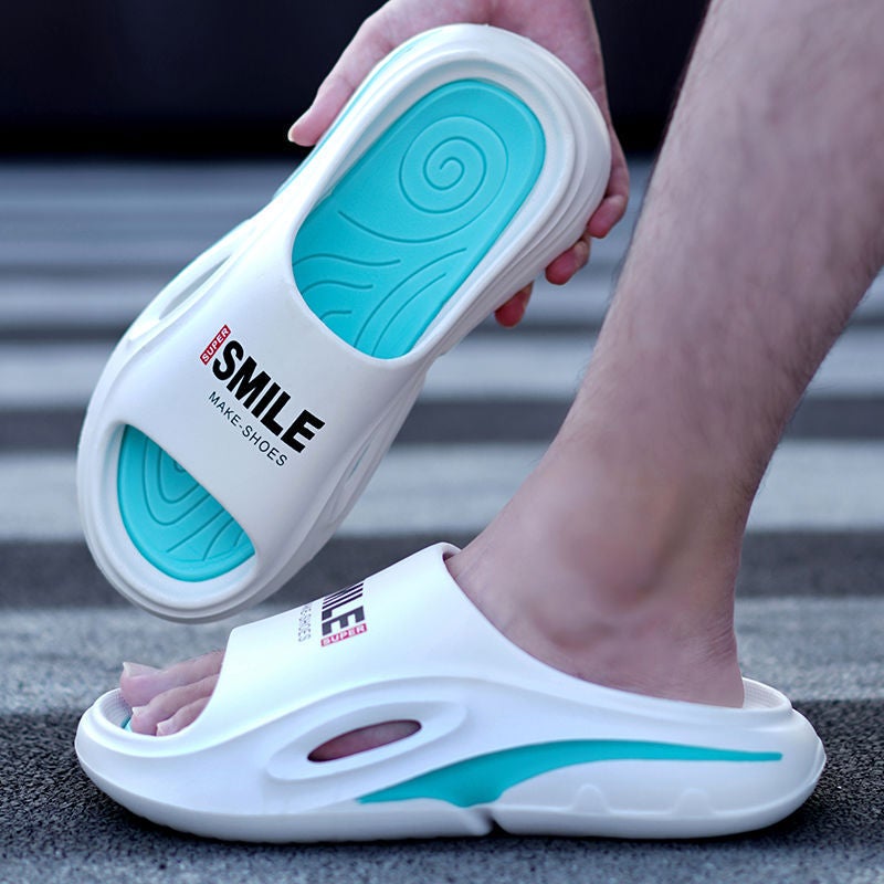 Men'S Sports Slippers Summer Wear-Resistant Thick-Soled Outdoor Indoor Home Non-Slip Deodorant New Men'S Beach Leisure - Image 5