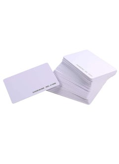 125Khz RFID Cards Fixed Unique Number Printable PVC ID Card Non-Writeable Proximity Smart Cards For Time Attendance Access Control Parking (200 Cards)