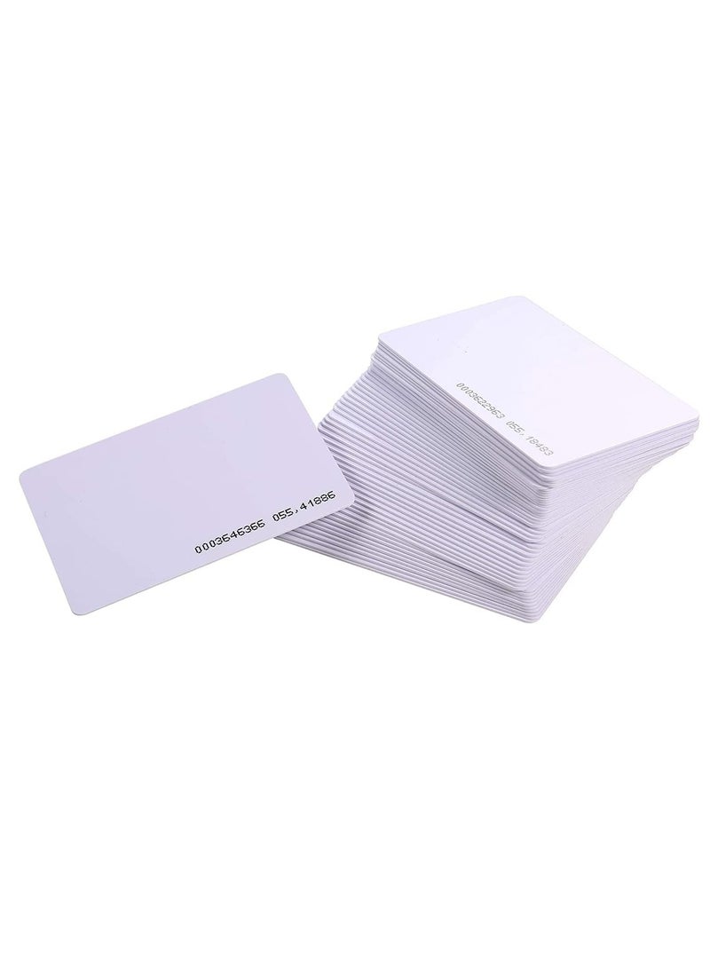 Rubik - 125Khz RFID Cards Fixed Unique Number Printable PVC ID Card Non-Writeable Proximity Smart Cards For Time Attendance Access Control Parking (200 Cards) - Image 1