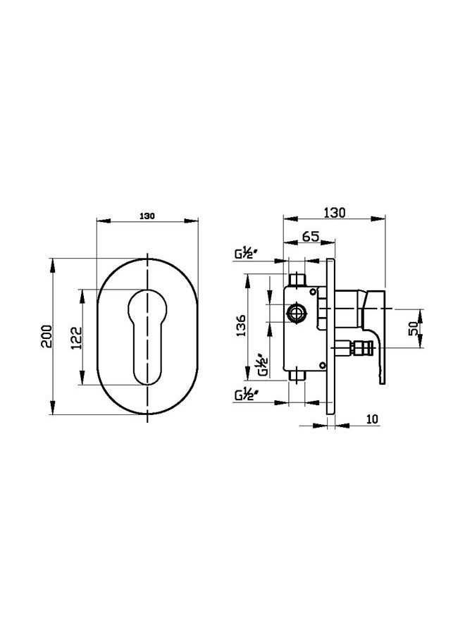 Bathtub Mixer Body With Tara Handle - pzsku/Z8E6AEC325DDCFC5CDD53Z/45/_/1712043527/7c0ea005-fcf2-4933-a932-153b59e695de