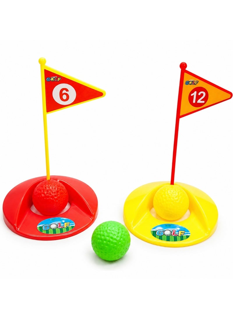 1st Choice First Choice Kids' Golf Set | Wheeled Sports Bag with Clubs and Colorful Balls | Indoor and Outdoor Physical Activity Toys - Image 2