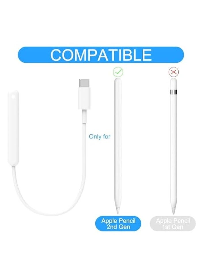 PROMASS Magnetic Charger Compatible for Apple Pencil 2nd Generation, Lightweight and Convenient Charging Adapter for Ipencil 2nd Generation  - Image 5