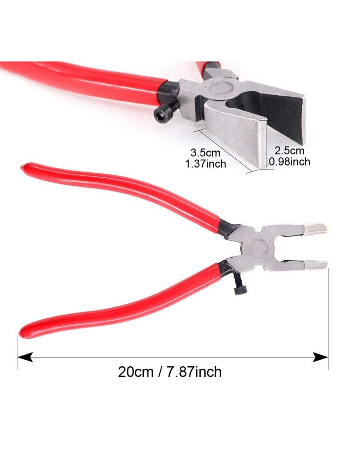 Swpeet 36 Sets 1" 25mm 3 Colors Key Fob Hardware with 1Pcs Key Fob Pliers, Glass Running Pliers Tools with Jaws, Studio Running Pliers Attach Rubber Tips Perfect for Key Fob - Image 2