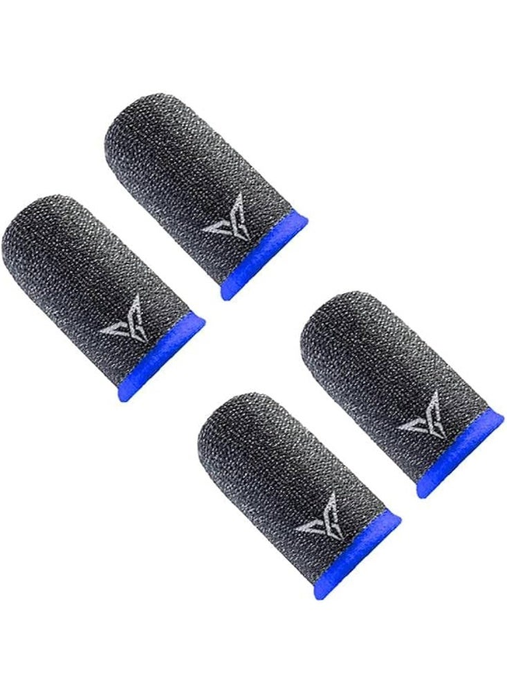 Sweat-resistant and breathable finger sleeves – Professional gloves for mobile games like PUBG – 2 pairs - Image 3