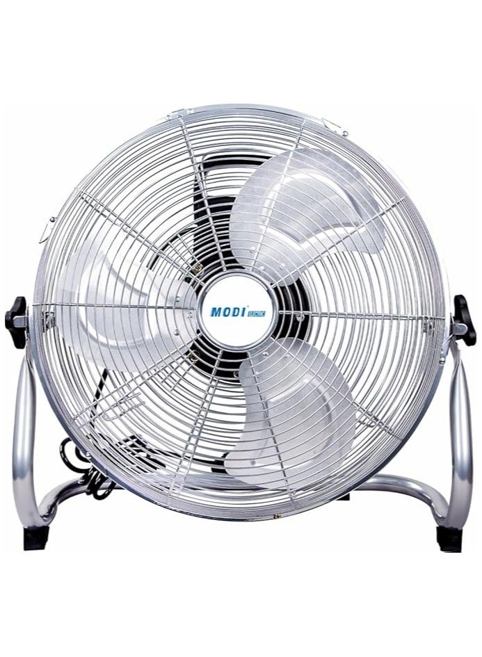 16-Inch Industrial Floor Fan, 3 Speed Settings, High Velocity Metal Construction, Adjustable Tilt Head  - Image 1