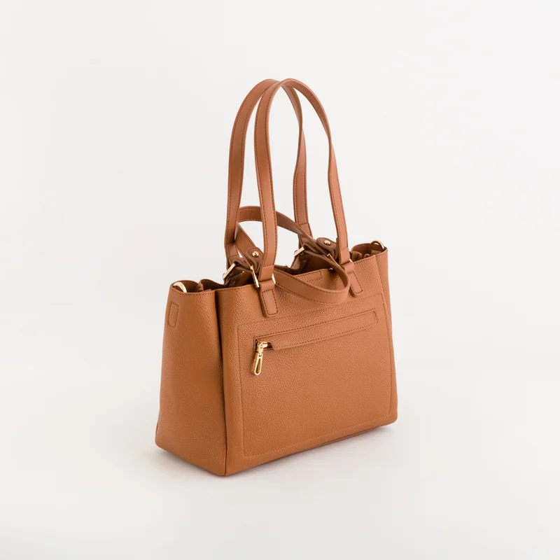 كاربيزا Women's Totebag Amaranta Tan