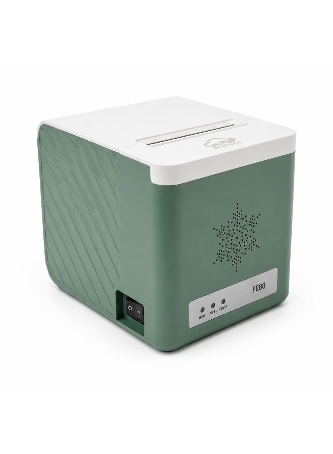 بسيط طابعة إيصالات حرارية عالية السرعة BASEET BAS-180 مع اتصال USB للاستخدام التجاري اليومي - Image 1