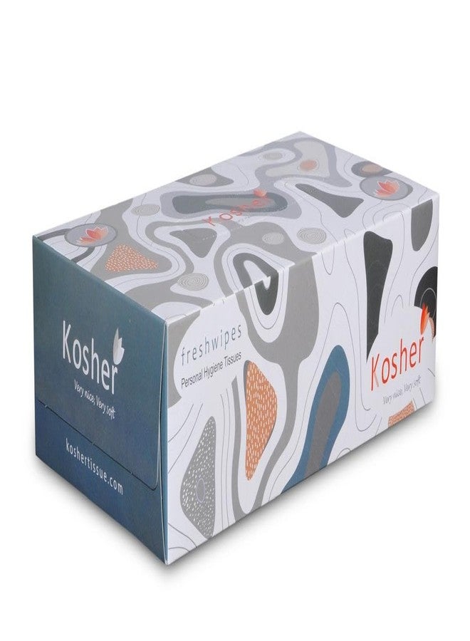 Kosher 2 Ply Facial Tissue Box/Car Tissue -Pack of 8 |100 pulls Each | (Total 800 Sheets) - Image 5