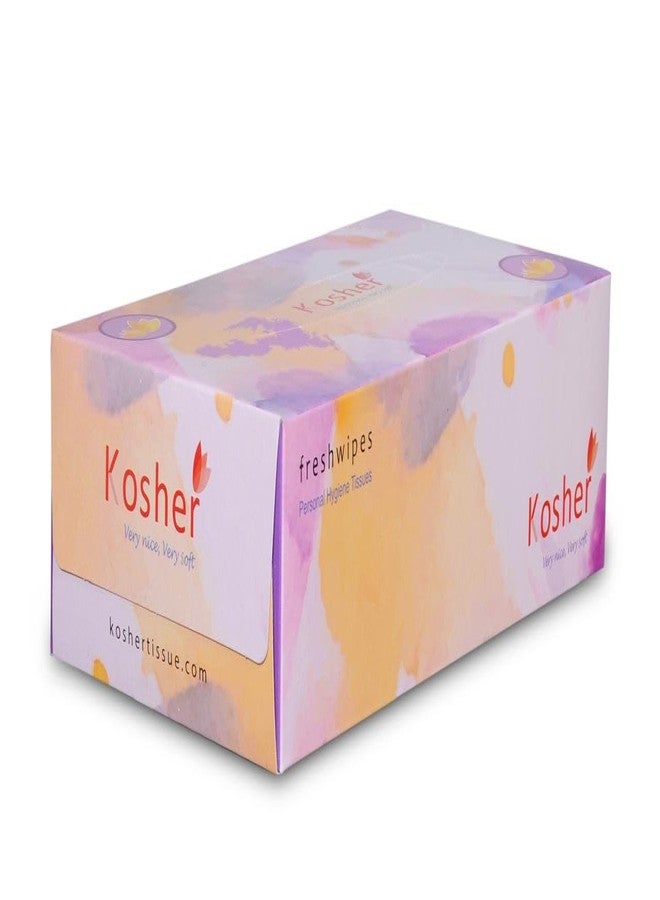 Kosher 2 Ply Facial Tissue Box/Car Tissue -Pack of 8 |100 pulls Each | (Total 800 Sheets) - Image 3
