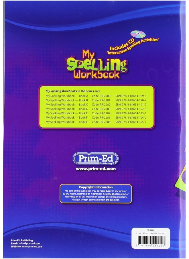 null - My Spelling Workbook G - Image 1