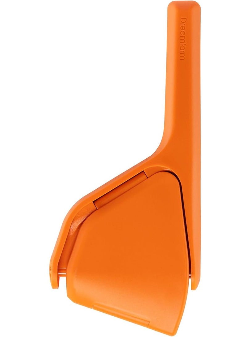 Dreamfarm Fluicer Medium Manual Flat Folding Citrus Squeezer Orange - Image 1