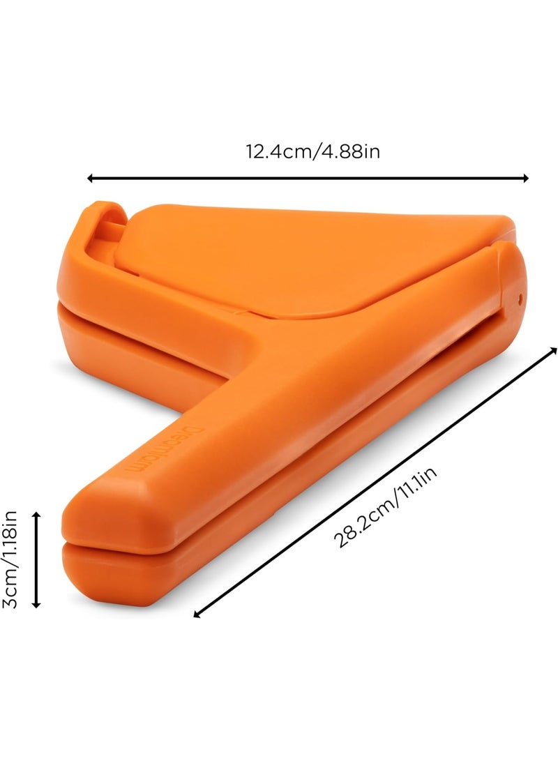 Dreamfarm Fluicer Medium Manual Flat Folding Citrus Squeezer Orange - Image 4