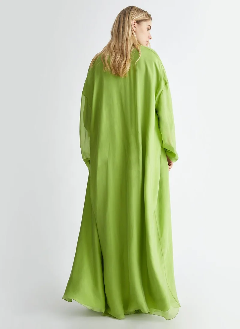 Liu Jo Silk-blend kaftan