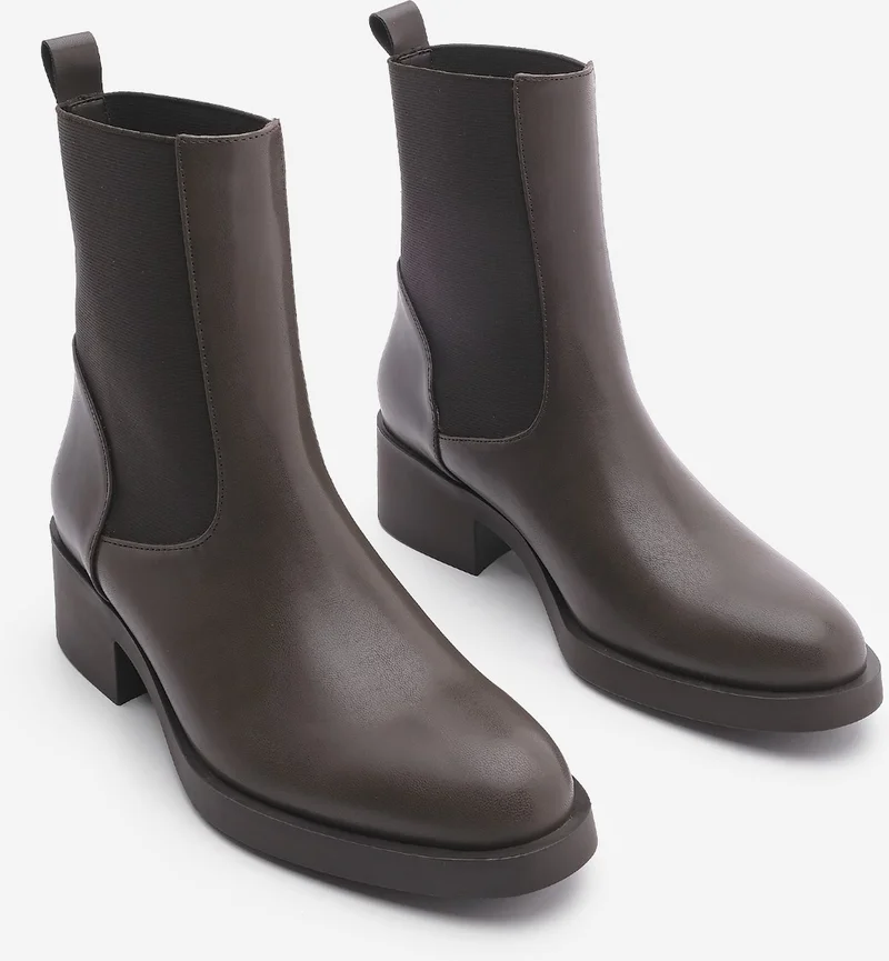 مارجين Margin Women's Elastic Side Banded Daily Boots Tunles