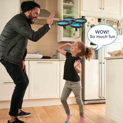 Loolinn | Drones for Kids Christmas Gift - Mini Drone, RC Drone with Auto Anti-Collision Technology/Safe for Kids/Easy to Fly / 360° Flip/Hand-Controlled Mode (Gift for Boys and Girls) - Image 2