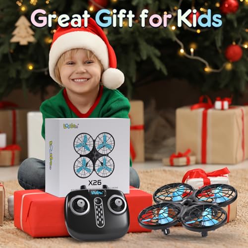 Loolinn | Drones for Kids Christmas Gift - Mini Drone, RC Drone with Auto Anti-Collision Technology/Safe for Kids/Easy to Fly / 360° Flip/Hand-Controlled Mode (Gift for Boys and Girls) - Image 3