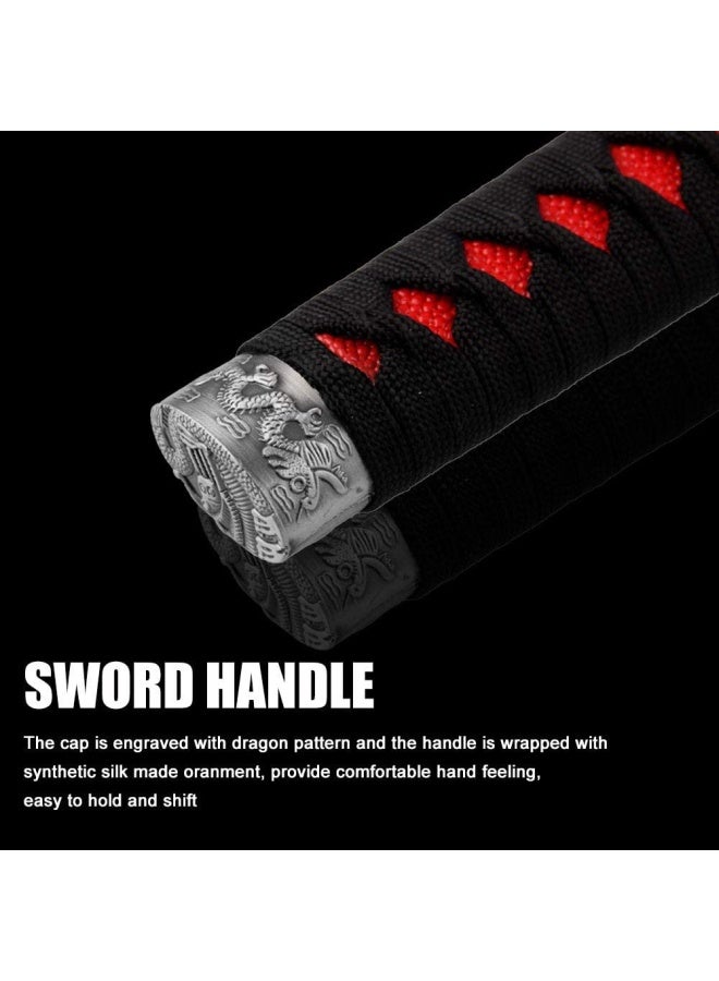 Generic Ryanstar Katana Shift Knob Samurai Sword Gear Shifter With 4 Adapters Universal Fit For Manual Cars Most Automatic Cars With 4 Adapters Black Red - Image 3