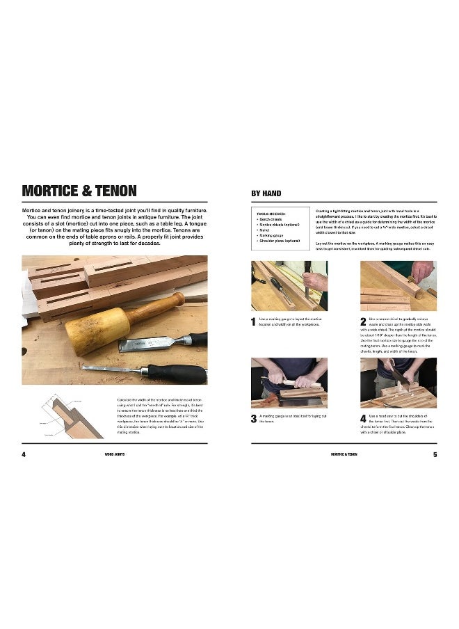 Wood Joints by Machine & by Hand  - Image 3