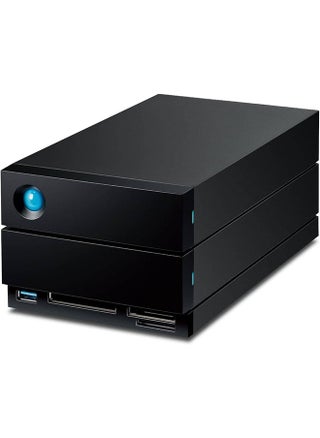 16TB 2big Dock 2-Bay Thunderbolt 3 RAID Array, Hardware RAID Controller, Up to 27W For Laptop Charging, 1 x USB Type-A | 1 x DP 1.4, CompactFlash | CFast 2.0/SD Card, Black | STLG16000400 - pzsku/Z8E6C394E88D65A6772CEZ/45/_/1715145400/e8b78cb8-f9c9-4828-a2f3-4aef40967ee0
