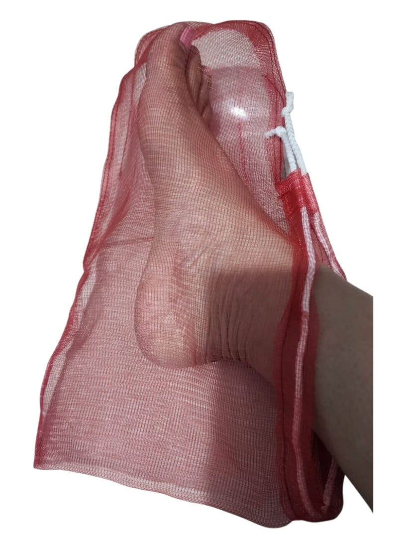 Generic - Nylon Mosquito Net Socks for Feet with Strings-1 Pair - Image 1