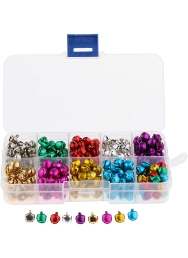 silvercnc 500x  Ringing Jingle Bell Bead Charms Xmas Jewellery Craft Bell Pendant - 300pcs 8mm, as described 