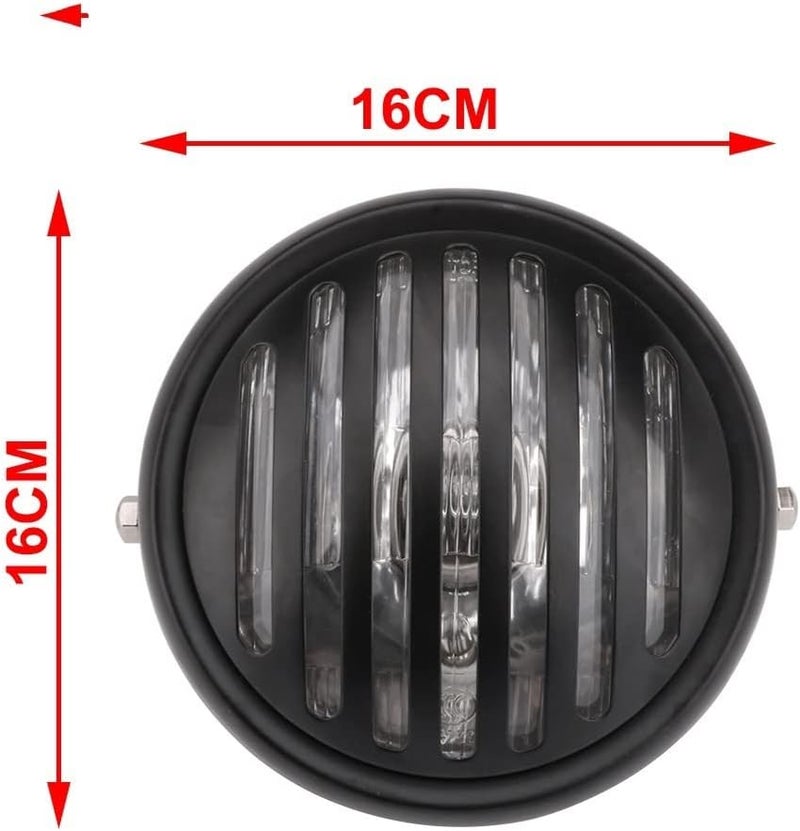 Yurefax 5.75in Motorcycle Headlight Grill Cover - Image 2