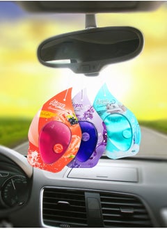 Airpro Luxury Hanging Gel| Car Perfume & Air Freshener | Fruity Delight| Brings a Sweet and Refreshing Burst of Fruitiness to Your Car, Ensuring a Long-Lasting and Invigorating Fragrance That Uplifts Your Car’s Atmosphere.  - Image 2