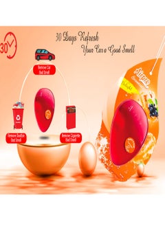 Airpro Luxury Hanging Gel| Car Perfume & Air Freshener | Fruity Delight| Brings a Sweet and Refreshing Burst of Fruitiness to Your Car, Ensuring a Long-Lasting and Invigorating Fragrance That Uplifts Your Car’s Atmosphere.  - Image 4