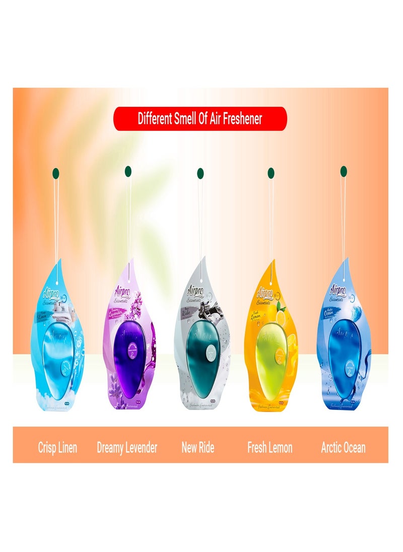 Airpro - Luxury Hanging Gel| Car Perfume & Air Freshener | Fruity Delight| Brings a Sweet and Refreshing Burst of Fruitiness to Your Car, Ensuring a Long-Lasting and Invigorating Fragrance That Uplifts Your Car’s Atmosphere. - Image 1