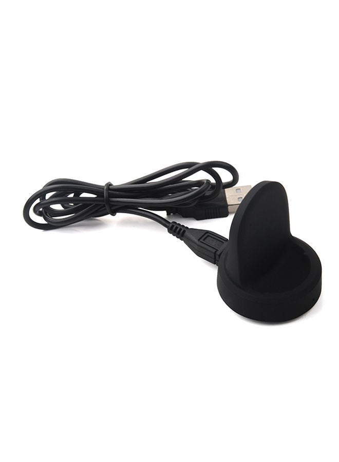 NIBEMINENT Charging Dock Station For Samsung Galaxy Gear S3 Series Black  - Image 3