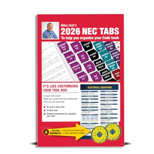 Mike Holt Enterprises Mike Holt's Electrical Code Tabs, Based on The 2026 NEC - Image 1