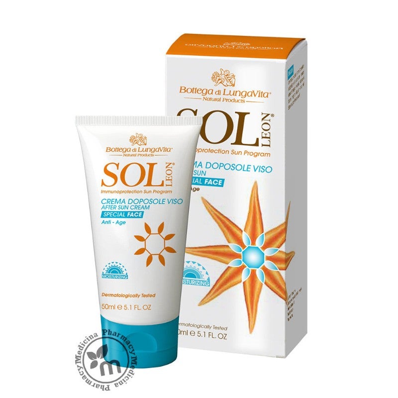 SOL LEON AFTER SUN FACE CREAM ANTI-AGE 50ML - Image 1