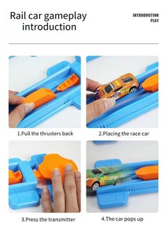 Generic Car metal racing car alloy rail ejection rail car  - Image 3