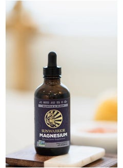 Sunwarrior Magnesium Natural Ionic Liquid Supplement Drink Additive Features Trace Minerals to Support Brain Heart & Muscle (4 FL Oz)  - Image 5