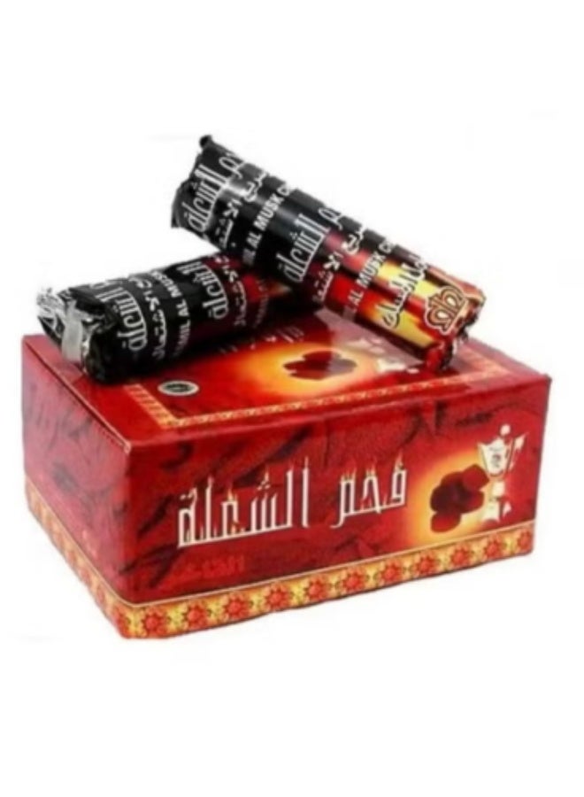 فحم البخور سريع الاشتعال 80 قرصًا - Image 1