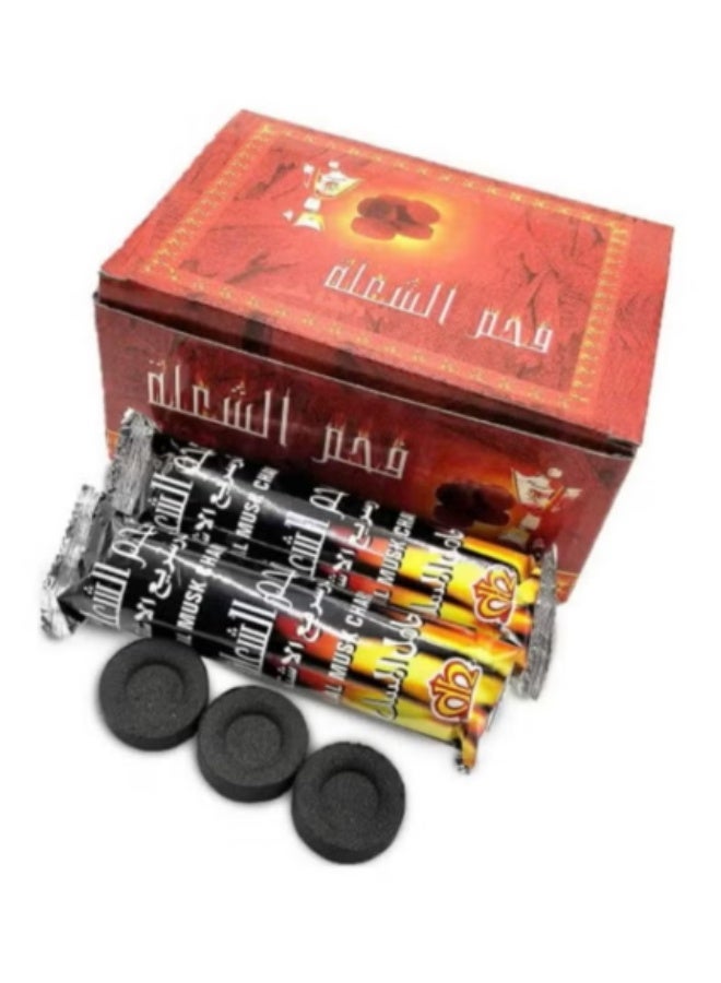 فحم البخور سريع الاشتعال 80 قرصًا - Image 2