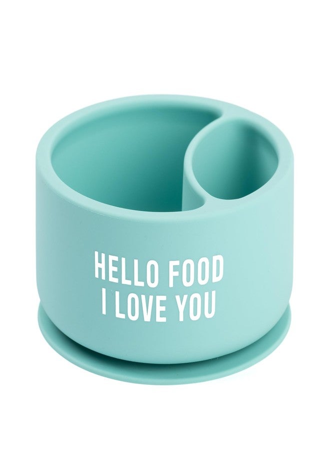Bella Tunno Silicone Suction Bowl for Toddlers and Babies, Food Grade BPA Free Silicone, Non Slip Suction Base, Microwave & Dishwasher Safe, Ideal Baby-Led Weaning & Self Feeding Bowl, Miss Mess - Image 1