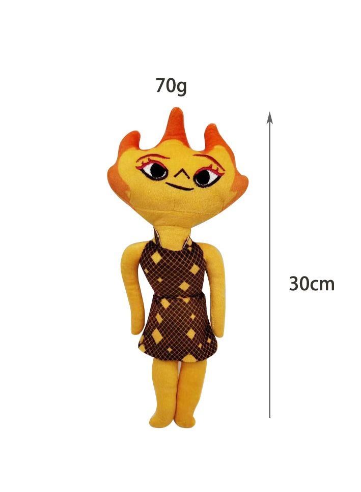 4PCS Elemental Plush Action Figures, Gifts for Fans And Children, Collectibles for Movie Lovers - Image 2