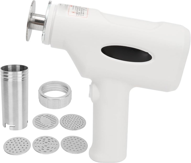 klarako Electric Noodles Press Machine, Pasta Maker with 5 Noodle Mould Noodle Maker, Automatic Mixers Kitchen Aid Attachments Pasta Noodle Ramen Maker Machine - Image 1