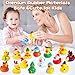 OOINQQ 2025 Advent Calendar Christmas Ducks 24pcs Rubber Duck Vacation Advent Calendar 24 Days of Christmas Countdown Toys Fun Duck Bath Toy for Xmas Party Favors Kids Toddlers Girls Boys - Image 3