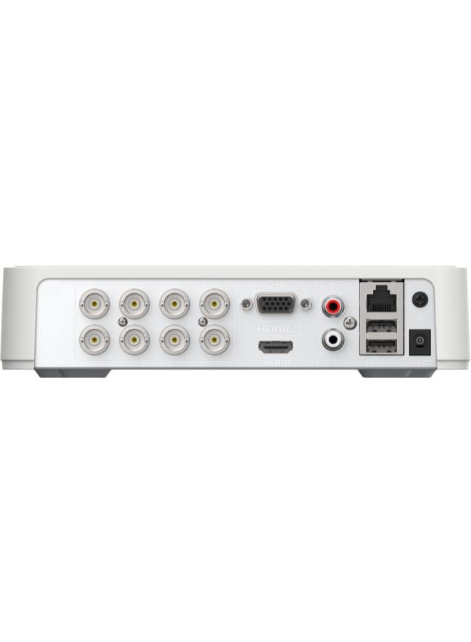 هيك فيجن مسجل فيديو رقمي صغير الحجم (1U) مزود بـ 8 قنوات بدقة 1080 بكسل وتقنية H.265 - Image 4