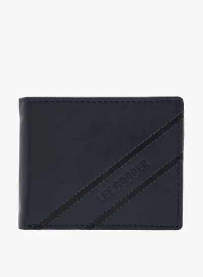 Lee Cooper Men's Solid Bi-Fold Wallet