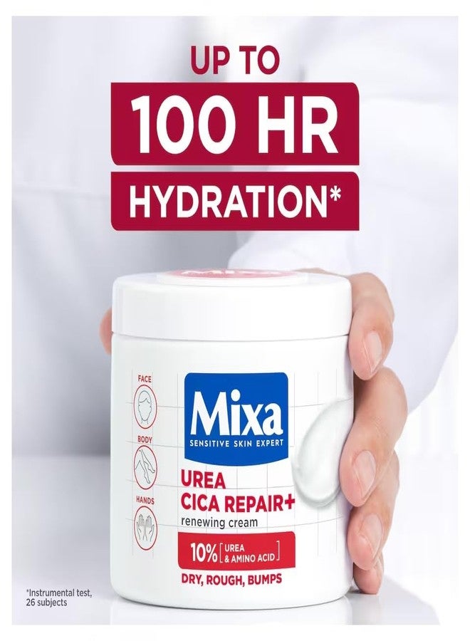 Mixa Urea Cica Repair Body Cream 400ml – With 10% Urea, Shea Butter & Amino Acids – For Very Dry Skin - Image 3