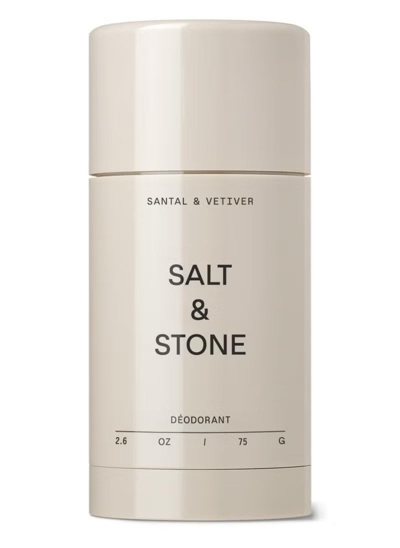 Salt & Stone Deodorant | Extra Strength Natural Deodorant for Women & Men | Aluminum Free with Seaweed Extracts, Shea Butter & Probiotics  - Image 1