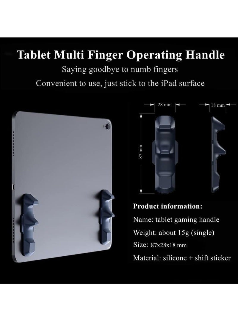 Gaming Handle for iPad - Multi-Finger Operation Silicone Gamepad Grip, Tablet Game Controller for PUBG, Knives Out, Rules of Survival - Image 4