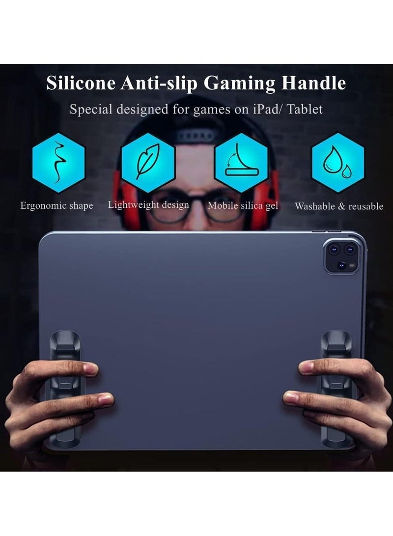 Gaming Handle for iPad - Multi-Finger Operation Silicone Gamepad Grip, Tablet Game Controller for PUBG, Knives Out, Rules of Survival - Image 2