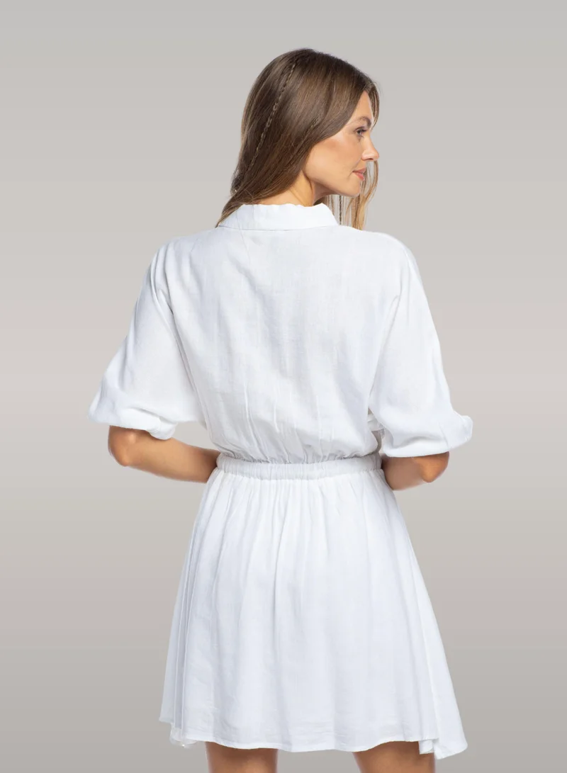 Just Nature Serena Drawstring Dress